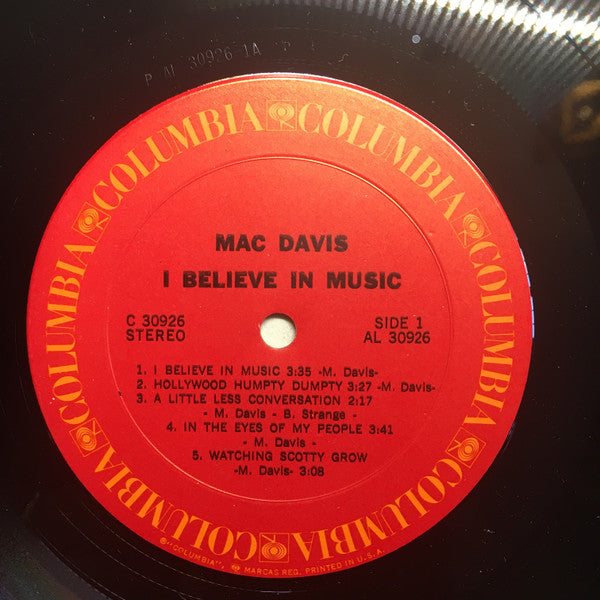 I Believe In Music - secondary
