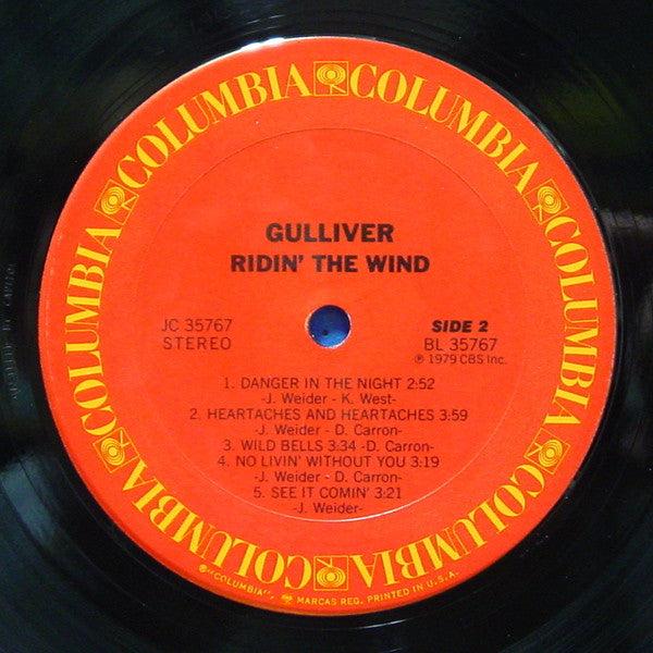 Ridin' The Wind - secondary