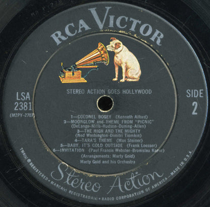 Marty Gold And His Orchestra - Stereo Action Goes Hollywood