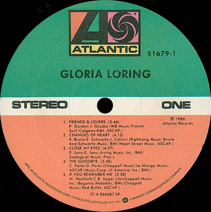 Gloria Loring - secondary