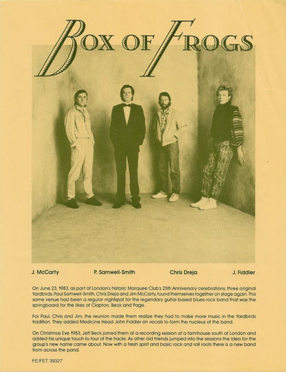 Box Of Frogs - secondary