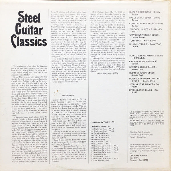 Steel Guitar Classics - secondary