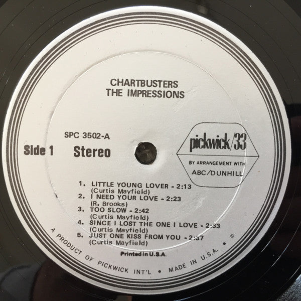 The Impressions - Chart Busters!