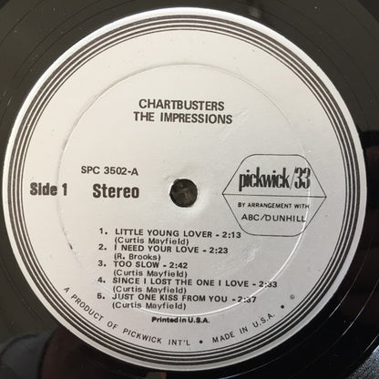The Impressions - Chart Busters!