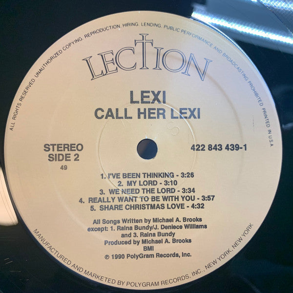 Call Her Lexi - secondary