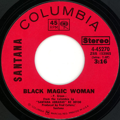 Black Magic Woman / Hope You're Feeling Better - secondary