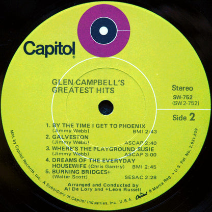 Glen Campbell - Glen Campbell's Greatest Hits