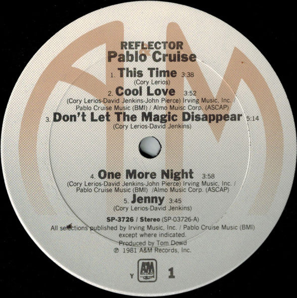 Pablo Cruise - Reflector