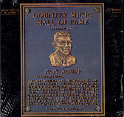 Roy Acuff - Country Music Hall Of Fame