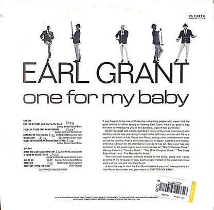 Earl Grant - One For My Baby