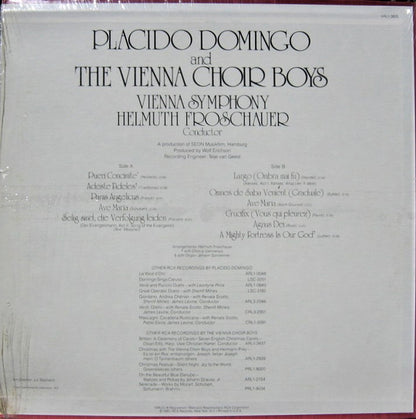 Placido Domingo, Die Wiener Sängerknaben, Wiener Symphoniker, Helmuth Froschauer - Placido Domingo And The Vienna Choir Boys