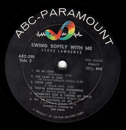 Swing Softly With Me - secondary