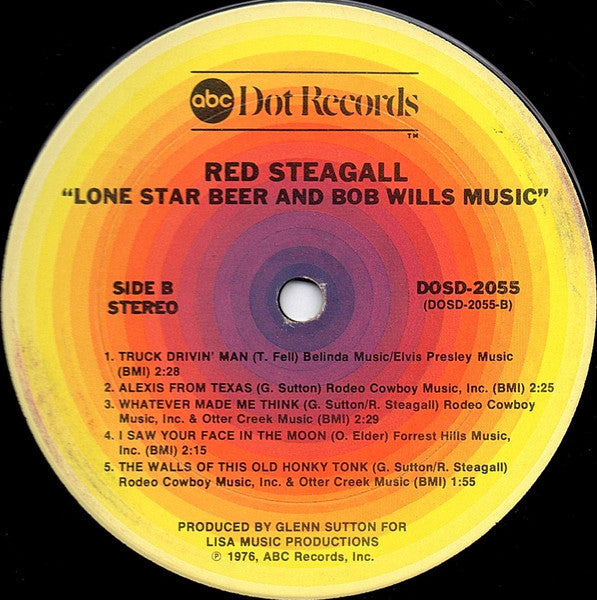 Lone Star Beer And Bob Wills Music - secondary