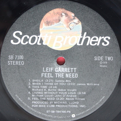 Feel The Need - secondary