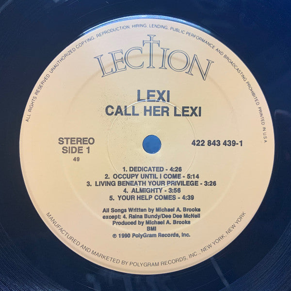 Call Her Lexi - secondary
