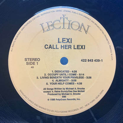 Call Her Lexi - secondary