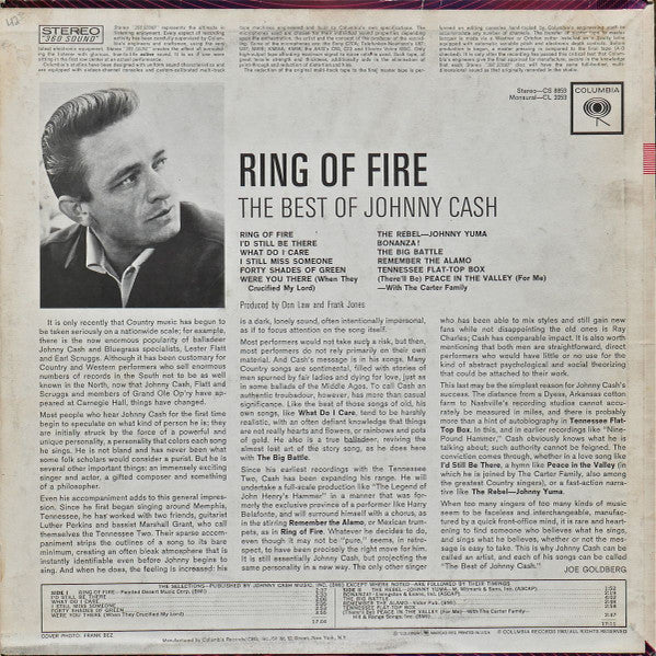 Ring Of Fire (The Best Of Johnny Cash) - secondary