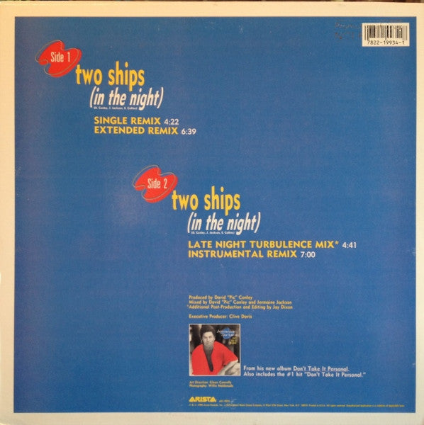 Two Ships (In The Night) - secondary