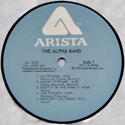 The Alpha Band - secondary