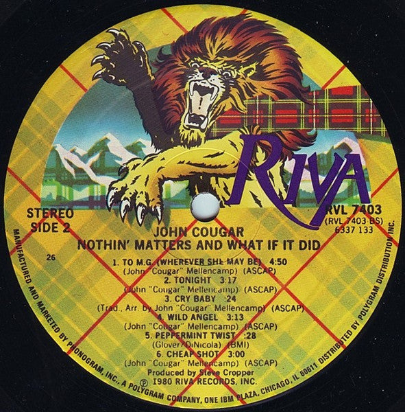 Nothin' Matters And What If It Did - secondary