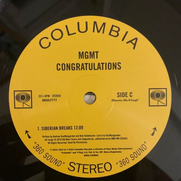 Congratulations - secondary