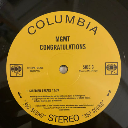 Congratulations - secondary