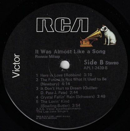 It Was Almost Like A Song - secondary