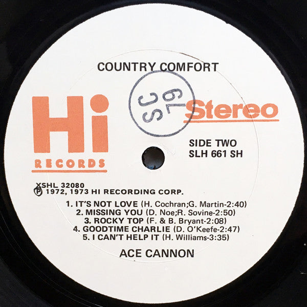 Ace Cannon - Country Comfort