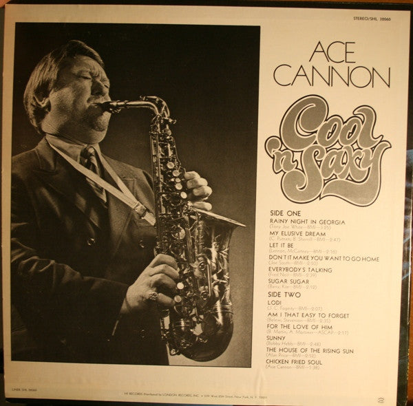 Ace Cannon - Cool 'n Saxy