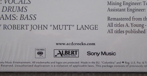 Highway To Hell - secondary