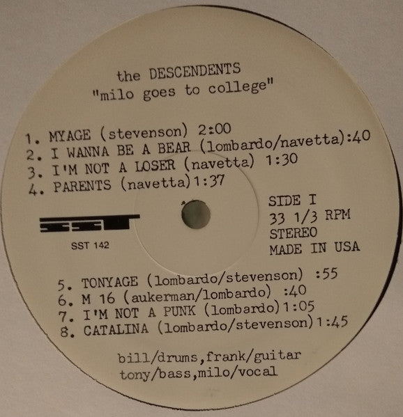 Milo Goes To College - secondary