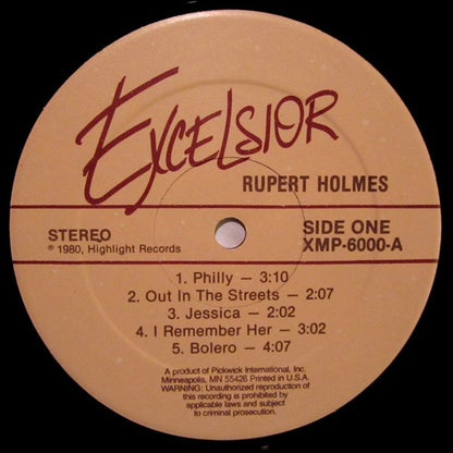 Rupert Holmes - Rupert Holmes
