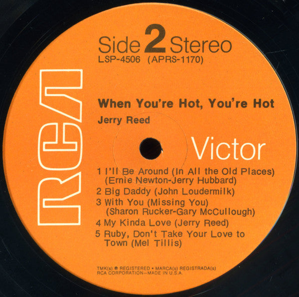 Jerry Reed - When You're Hot, You're Hot