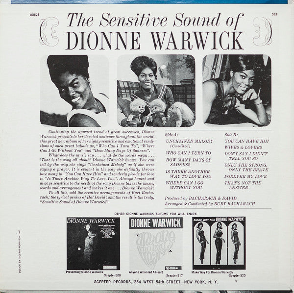 The Sensitive Sound Of Dionne Warwick - secondary