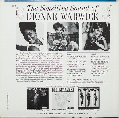 The Sensitive Sound Of Dionne Warwick - secondary
