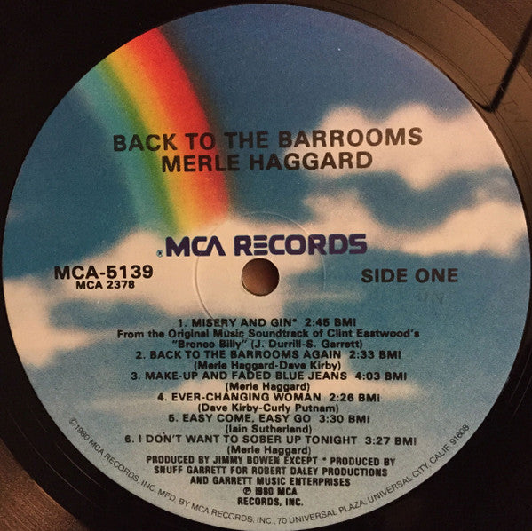 Back To The Barrooms - secondary