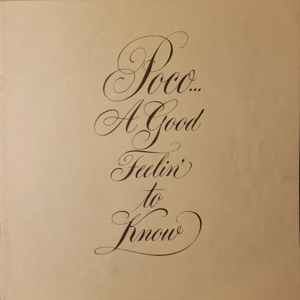 A Good Feelin' To Know - secondary