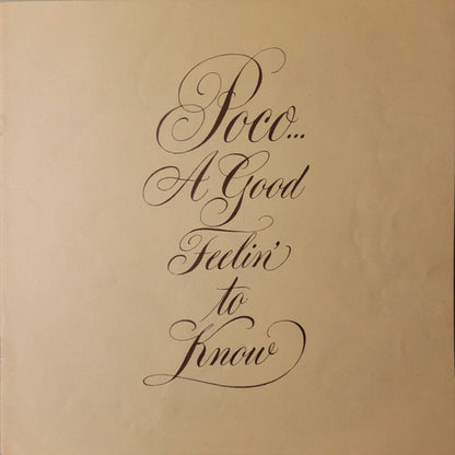 A Good Feelin' To Know - secondary