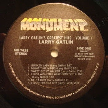 Larry Gatlin - Larry Gatlin's Greatest Hits Volume I
