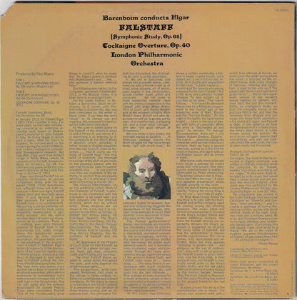 Daniel Barenboim, Sir Edward Elgar, London Philharmonic Orchestra - Falstaff (Symphonic Study, Op. 68) / Cockaigne Overture, Op. 40