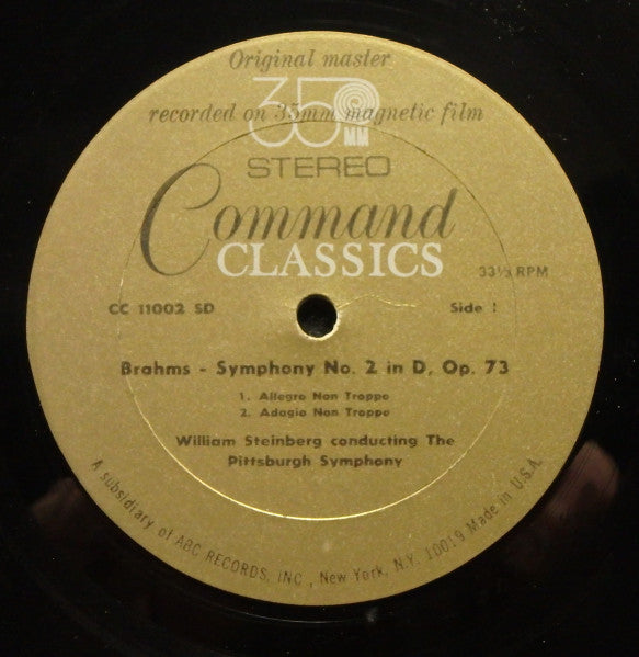 Symphony No. 2 In D, Opus 73 - secondary