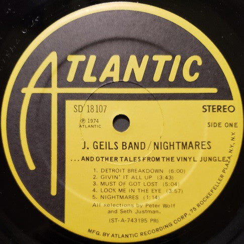 Nightmares ...And Other Tales From The Vinyl Jungle - secondary