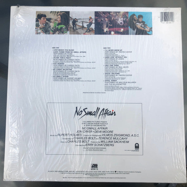 No Small Affair (Original Motion Picture Soundtrack) - secondary