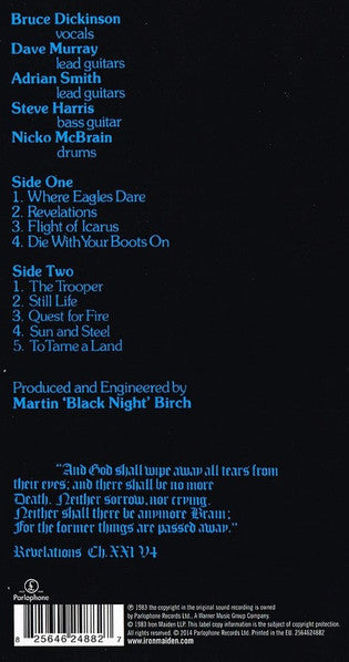 Piece Of Mind - secondary
