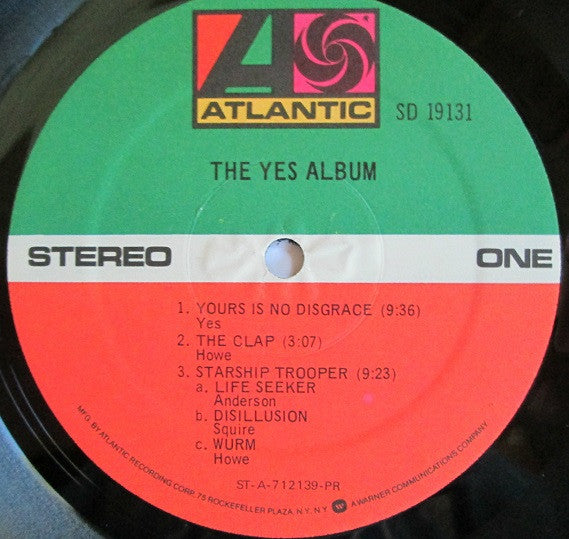 The Yes Album - secondary