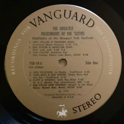 Greatest Folksingers Of The 'Sixties - secondary