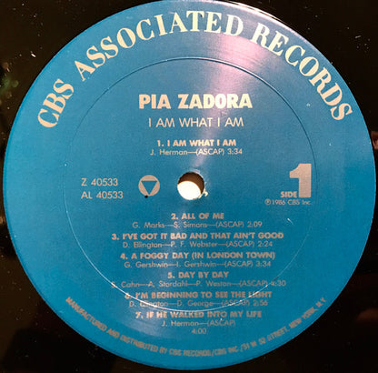 Pia Zadora - I Am What I Am