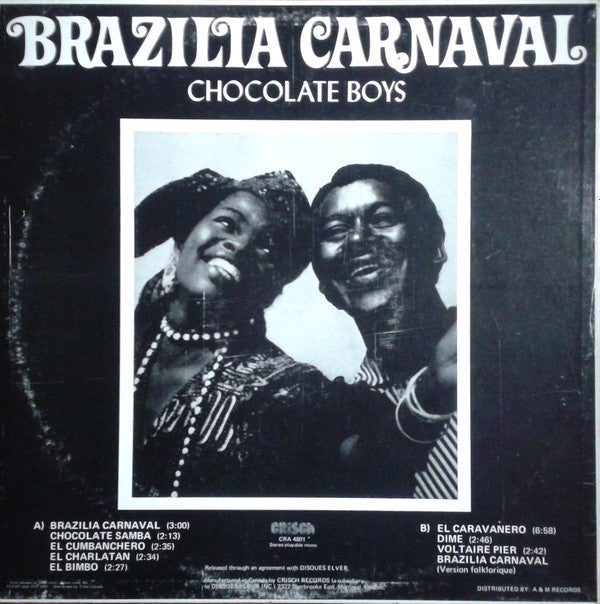Chocolate Boys - Brazilia Carnaval Featuring El Bimbo