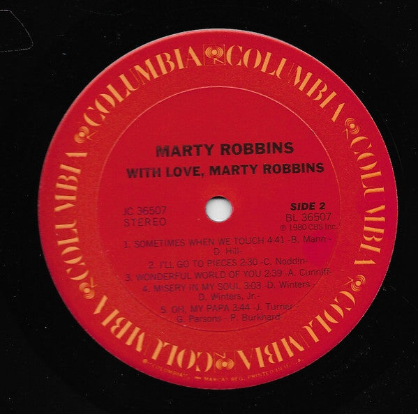 Marty Robbins - With Love, Marty Robbins