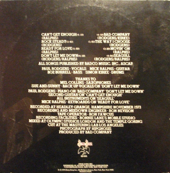 Bad Company - secondary